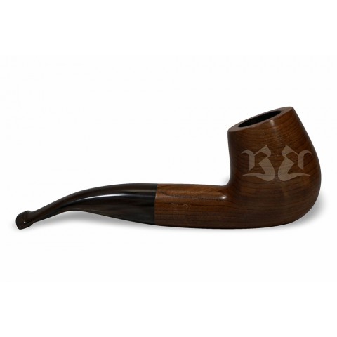 Cachimbo Bertoldi Premium Natural Curvo Peça Única